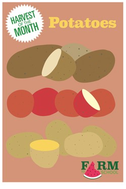 Harvest of the Month Marketing Materials - Potatoes